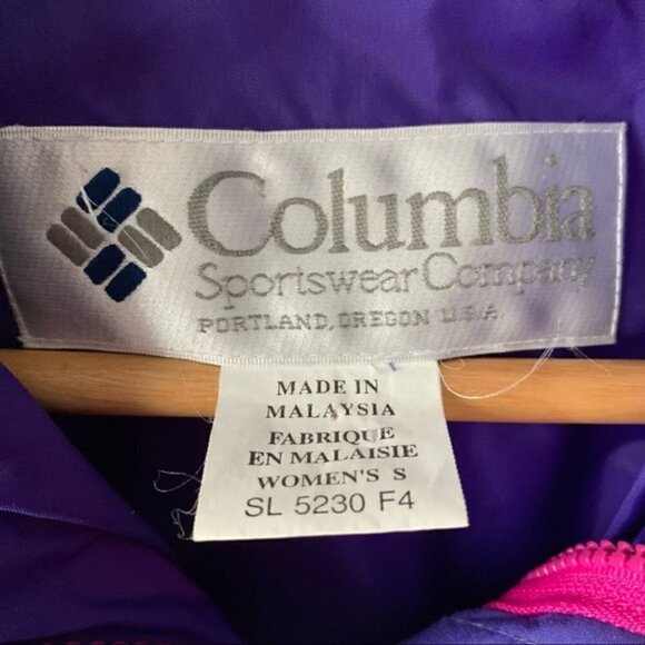 VINTAGE | Columbia Women’s Bugaboo Jacket Pink Purple Size Small - Picture 11 of 11